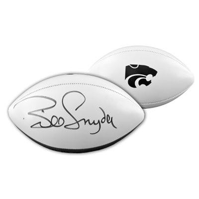 Bill Snyder Autographed Football